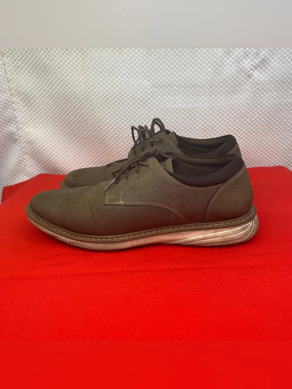 Dockers Easedale Men's Dress Casual Plain Toe Oxford Shoes Brown Size 8